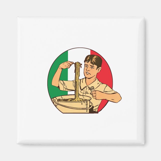 Italian Pasta Magnet (Front)