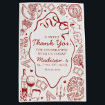 Italian Pasta Thats Amore Bridal Shower Favor Medium Gift Bag<br><div class="desc">That’s Amore! Love and pasta are always a perfect match! This That’s Amore bridal shower collection combines romantic Italian flair with playful pasta details for a sweet, stylish soirée that celebrates love, laughter, and la dolce vita. ★ Let me help you plan your next party! ★ If you need coordinating...</div>