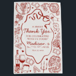 Italian Pasta Thats Amore Bridal Shower Favor Medium Gift Bag<br><div class="desc">That’s Amore! Love and pasta are always a perfect match! This That’s Amore bridal shower collection combines romantic Italian flair with playful pasta details for a sweet, stylish soirée that celebrates love, laughter, and la dolce vita. ★ Let me help you plan your next party! ★ If you need coordinating...</div>