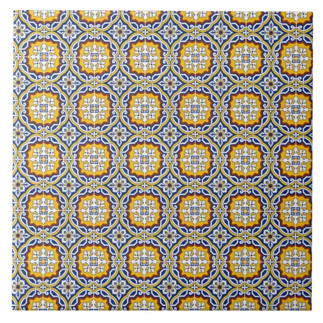 Italian Pattern  Tile (Front)