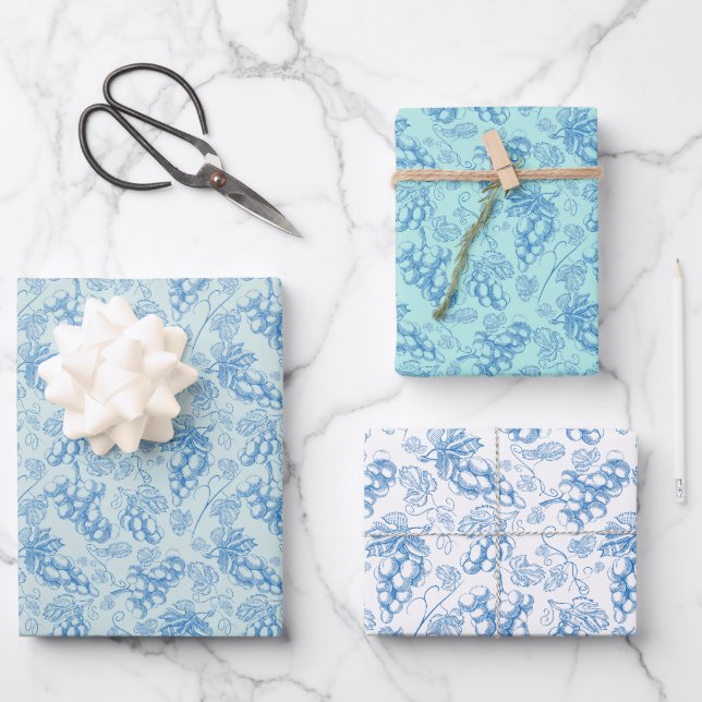 Italian patterns.  wrapping paper sheet (Front)
