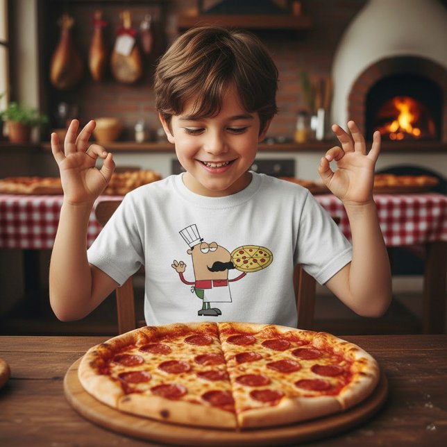 Italian Pizza Chef T-Shirt (Creator Uploaded)
