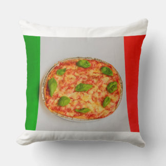 ITALIAN PIZZA ON THROW-CUSHION CUSHION