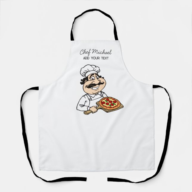 Italian Pizzeria Pizza Kitchen or Restaurant       Apron (Front)