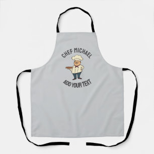 Italian Pizzeria Pizza Kitchen or Restaurant Round Apron