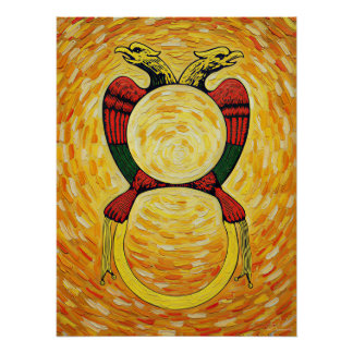 Italian Playing Cards - Ace of Coins Poster