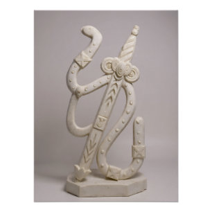 Italian Playing Cards - Ace of Spades Poster