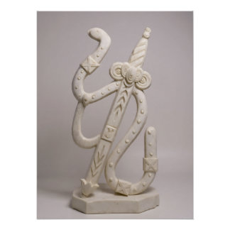 Italian Playing Cards - Ace of Spades Poster