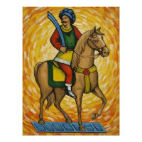Italian Playing Cards - Cavalier of Swords, Scopa