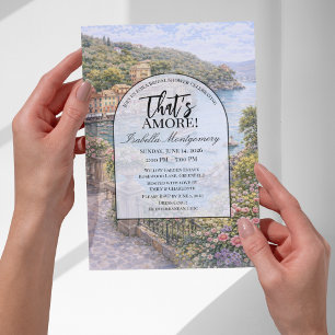 Italian Portofino That’s Amore Bridal Shower Invitation