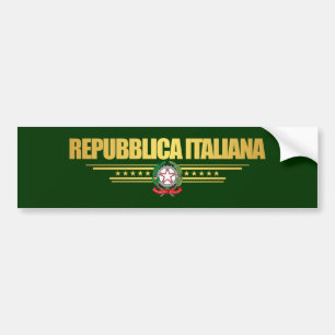Italian Pride Bumper Sticker