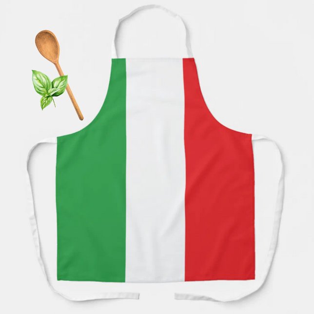 Italian Pride Flag of Italy Apron (Creator Uploaded)