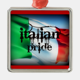 "ITALIAN PRIDE" FOR THE CHRITMAS TREE THIS YEAR METAL TREE DECORATION