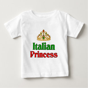 Italian Princess Baby T-Shirt