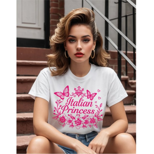 Italian Princess Basic T-Shirt (Creator Uploaded)