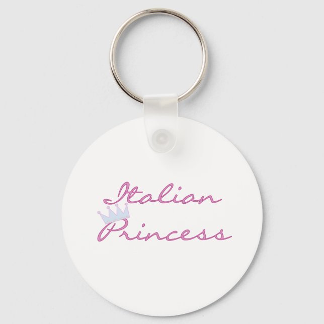 Italian Princess Key Ring (Front)