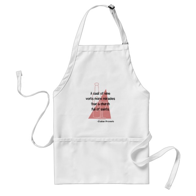 Italian Proverb Standard Apron (Front)
