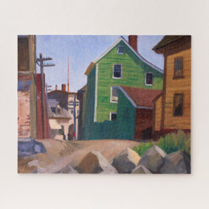 Italian Quarter, Gloucester Edward Hopper Jigsaw Puzzle