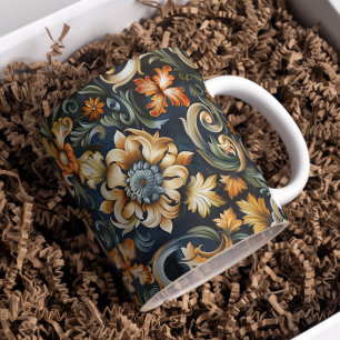 Italian Renaissance in Blue Coffee Mug