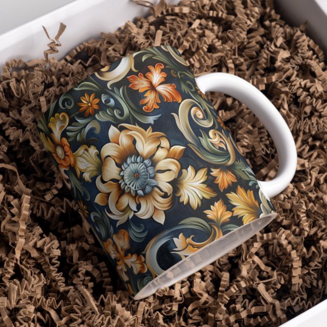 Italian Renaissance in Blue  Coffee Mug (Creator Uploaded)