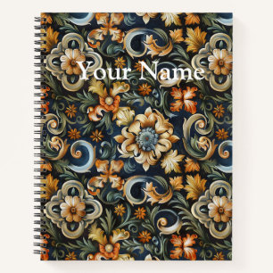 Italian Renaissance in Blue  Notebook