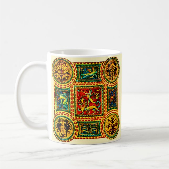 Italian Renaissance motifs Coffee Mug (Left)