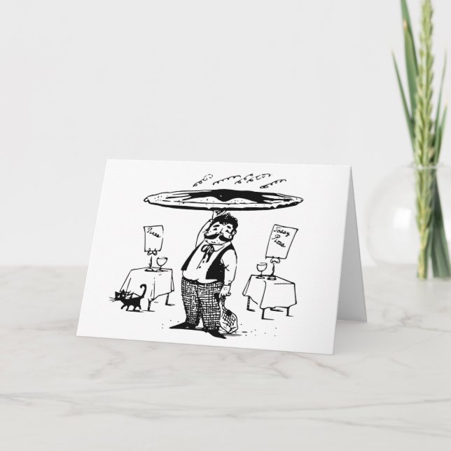 ITALIAN RESTAURANT BIRTHDAY CARDS (Front)