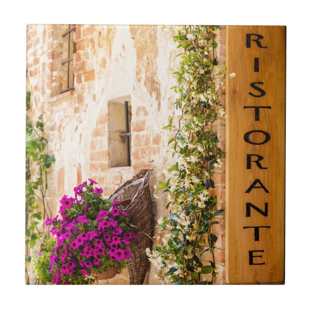 Italian Restaurant Tile (Front)