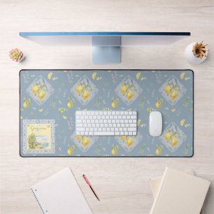 Italian Riviera Signature Studio Watercolor Elite Desk Mat