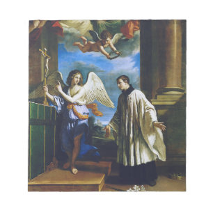 Italian Saint Aloysius Gonzaga Notepad