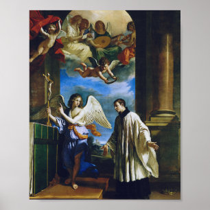 Italian Saint Aloysius Gonzaga Poster