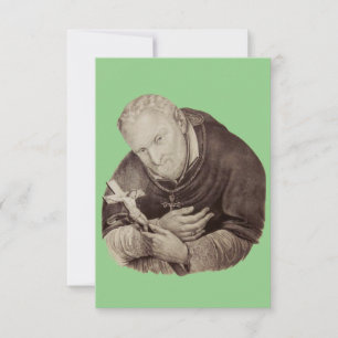 Italian Saint Alphonsus Liguori Thank You Card