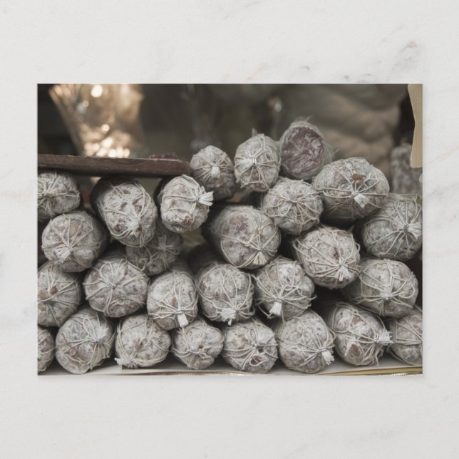 Italian Salami Postcard (Front)