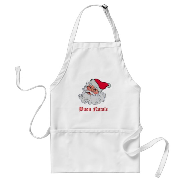 Italian Santa Claus #2 Standard Apron (Front)