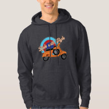 Italian Scooter Hoodie | Vintage Style Ride