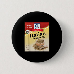 Italian Seasoning Condiment Holiday Sce Group Cost 6 Cm Round Badge