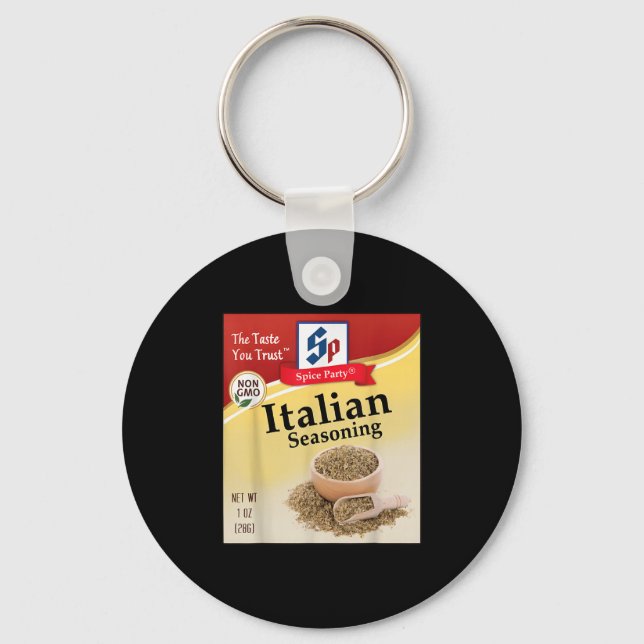 Italian Seasoning Condiment Holiday Sce Group Cost Key Ring (Front)