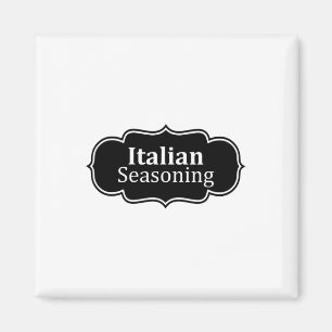 Italian Seasoning Halloween Costume Funny Dress Up Magnet