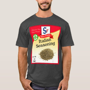Italian Seasoning Spice Group Costume Family Match T-Shirt