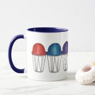 Italian Shaved Ice Summer Snocone Sno Cone Sweets Mug