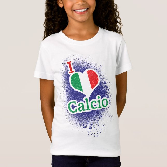 Italian Soccer Calcio Football T-Shirt (Front)