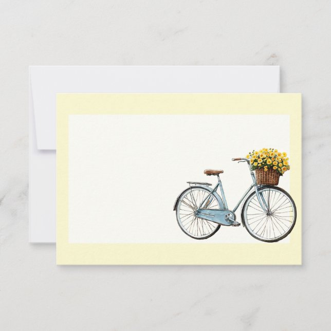 Italian Spring Clipart Card (Front)