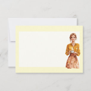 Italian Spring Clipart Card