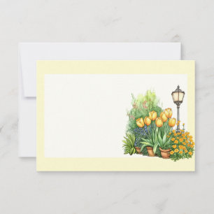 Italian Spring Clipart Card