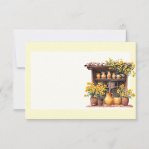Italian Spring Clipart Card