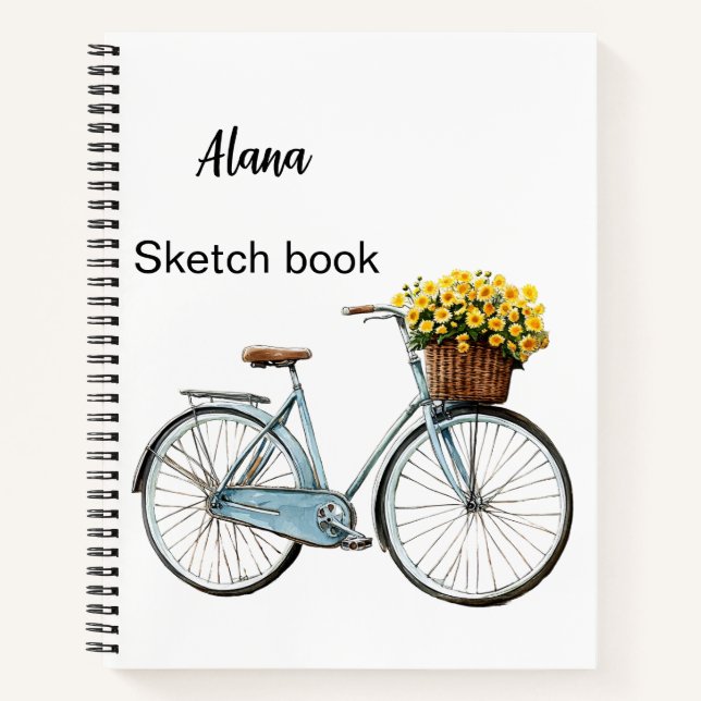 Italian Spring Clipart Notebook (Front)