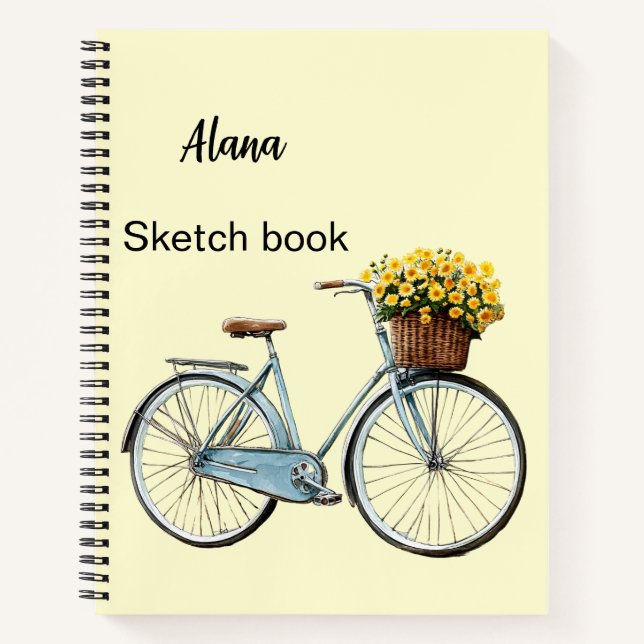 Italian Spring Clipart Notebook (Front)