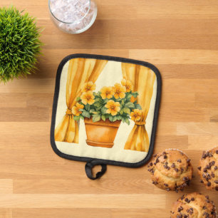 Italian Spring Clipart Pot Holder