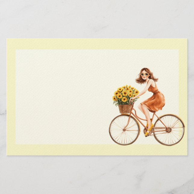 Italian Spring Clipart Stationery (Front)