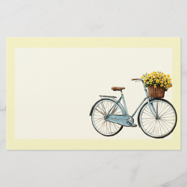 Italian Spring Clipart Stationery (Front)